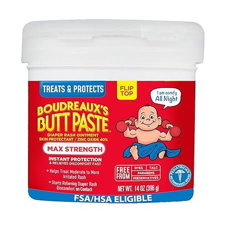 Boudreaux's Butt Paste Maximum Strength Diaper Rash Cream
