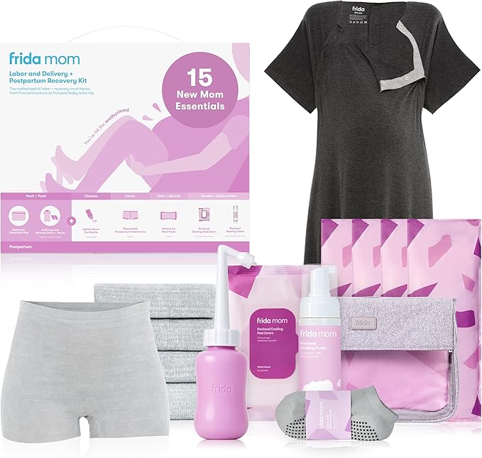 Frida Mom Labor + Delivery Postpartum Kit