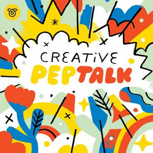 Creative Pep Talk podcast graphic