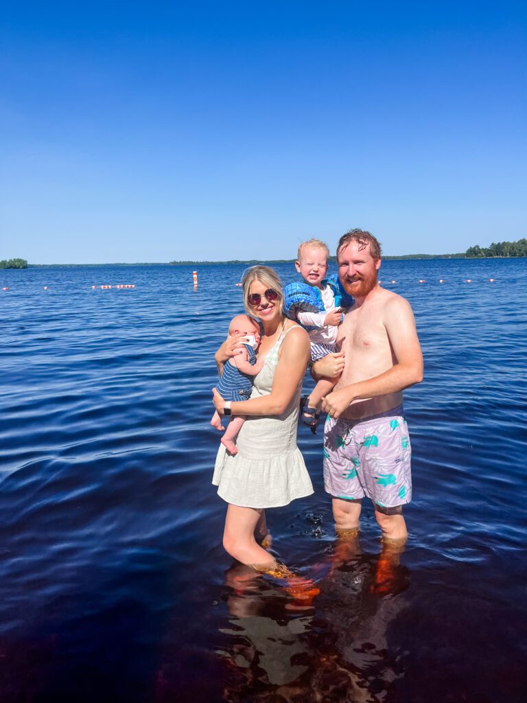 The Klongerbos on a lake in Duluth