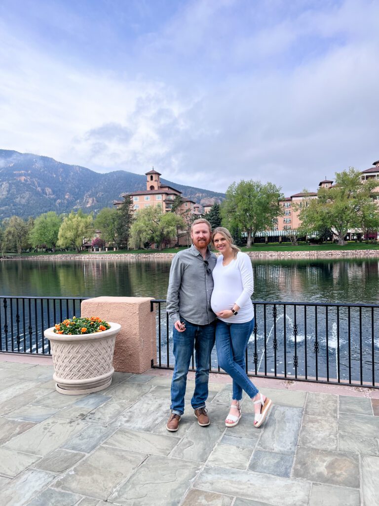 Troy and Sarah Klongerbo at the Broadmoor