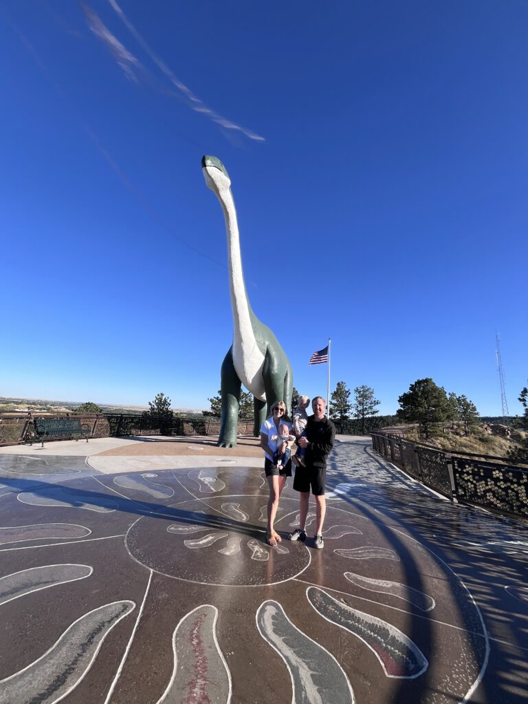 The Klongerbos at Dinosaur Park in Rapid City